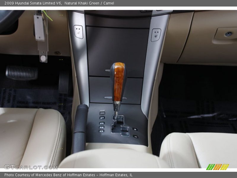 Natural Khaki Green / Camel 2009 Hyundai Sonata Limited V6