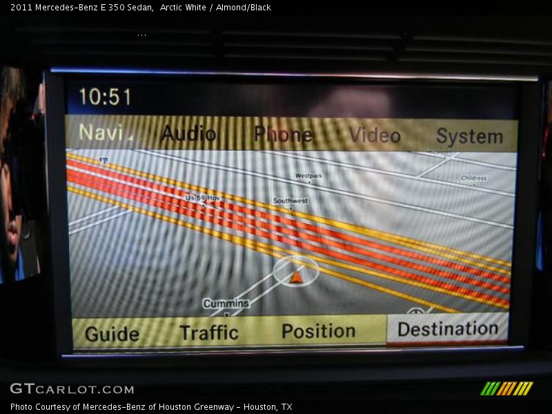 Arctic White / Almond/Black 2011 Mercedes-Benz E 350 Sedan