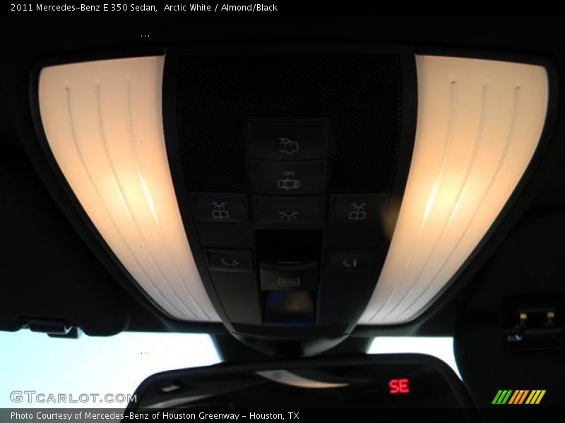 Arctic White / Almond/Black 2011 Mercedes-Benz E 350 Sedan