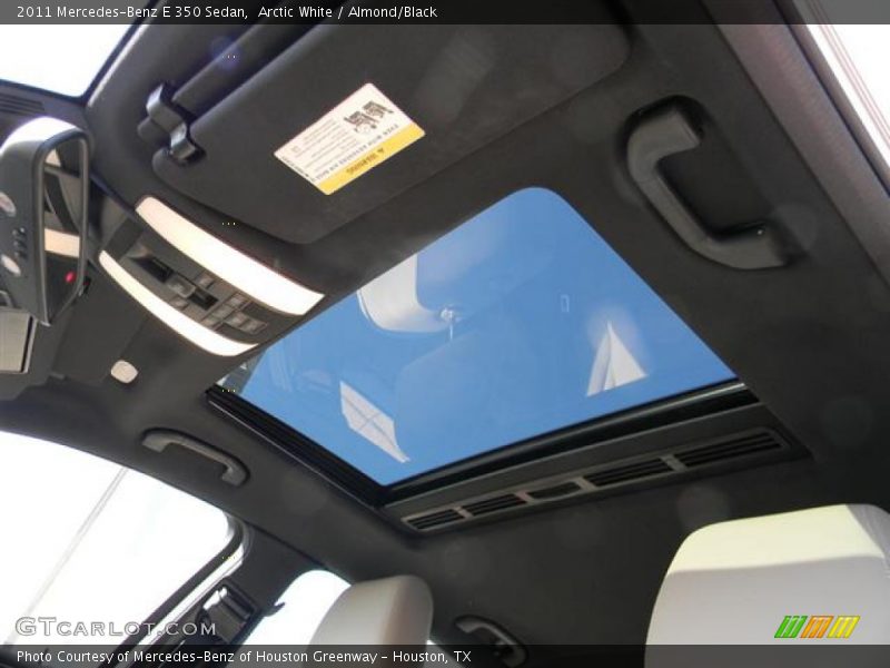 Arctic White / Almond/Black 2011 Mercedes-Benz E 350 Sedan