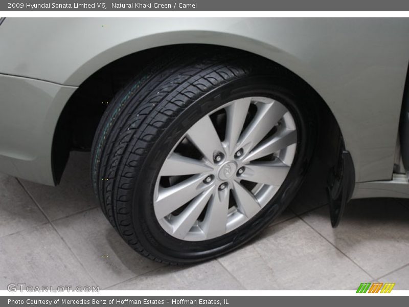 Natural Khaki Green / Camel 2009 Hyundai Sonata Limited V6