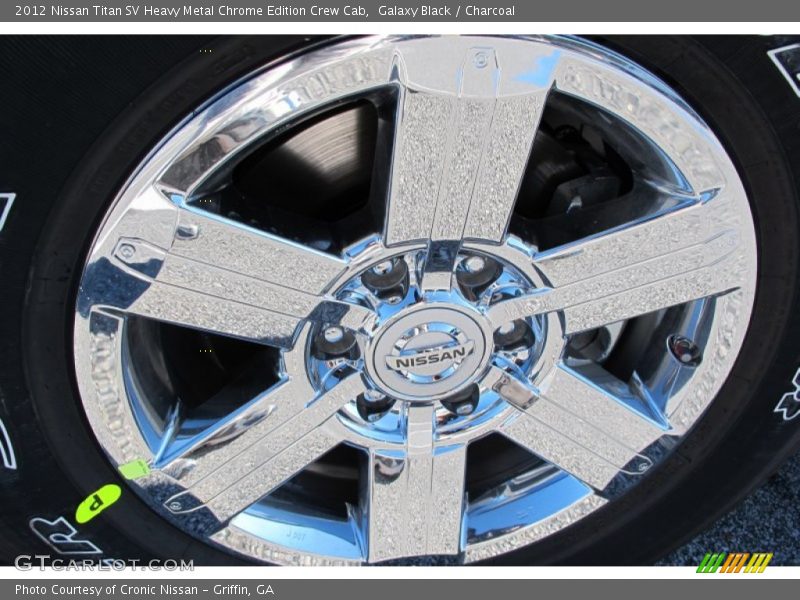 Heavy Metal Chrome Edition, Alloy Wheel - 2012 Nissan Titan SV Heavy Metal Chrome Edition Crew Cab