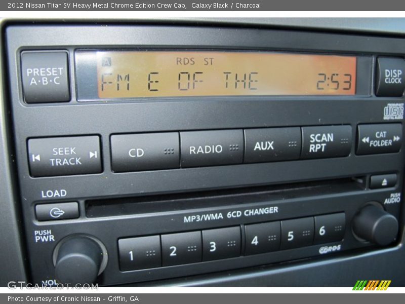 Audio System of 2012 Titan SV Heavy Metal Chrome Edition Crew Cab