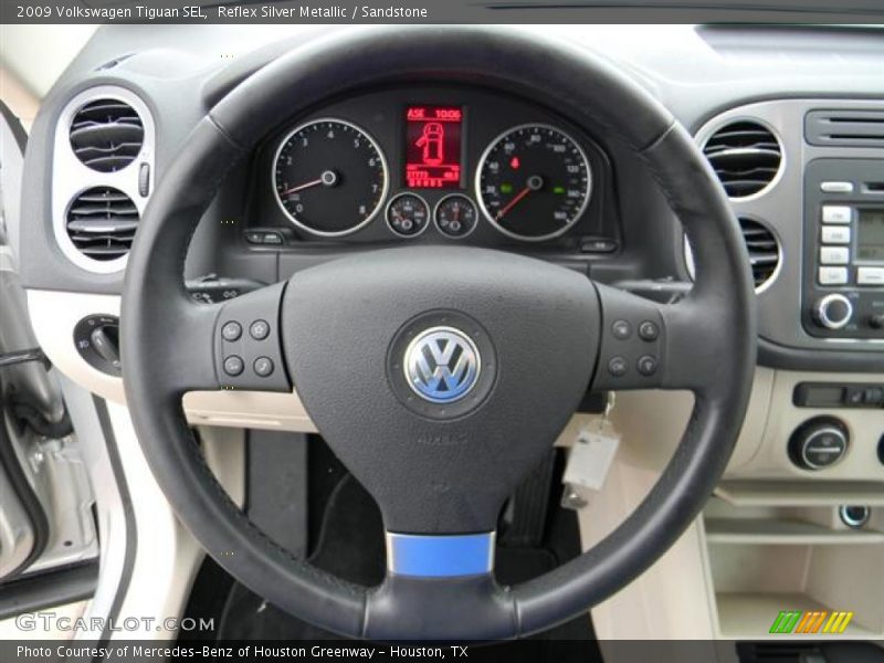 Reflex Silver Metallic / Sandstone 2009 Volkswagen Tiguan SEL