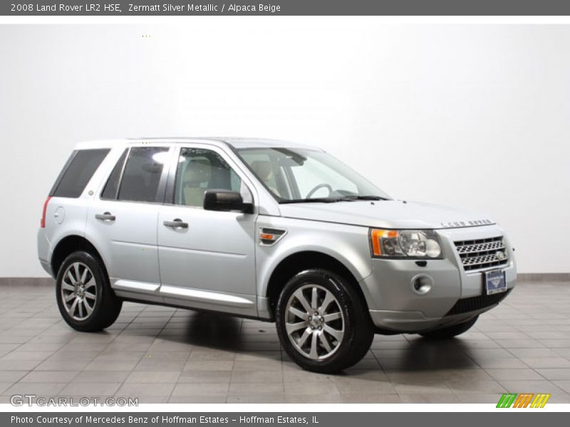 Zermatt Silver Metallic / Alpaca Beige 2008 Land Rover LR2 HSE