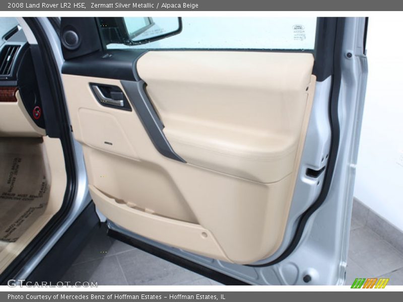 Zermatt Silver Metallic / Alpaca Beige 2008 Land Rover LR2 HSE