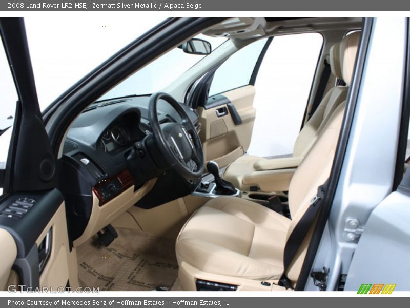 Zermatt Silver Metallic / Alpaca Beige 2008 Land Rover LR2 HSE