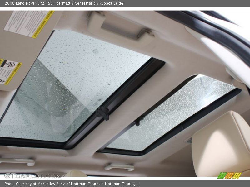 Zermatt Silver Metallic / Alpaca Beige 2008 Land Rover LR2 HSE