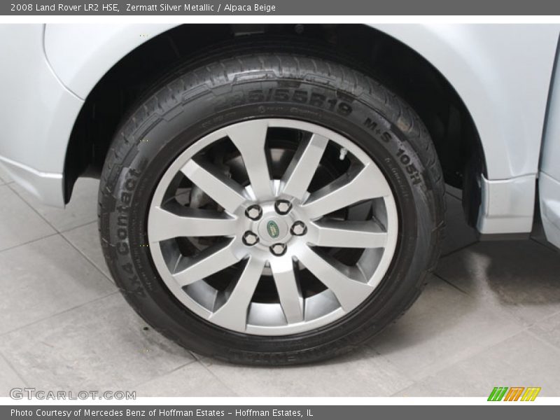 Zermatt Silver Metallic / Alpaca Beige 2008 Land Rover LR2 HSE