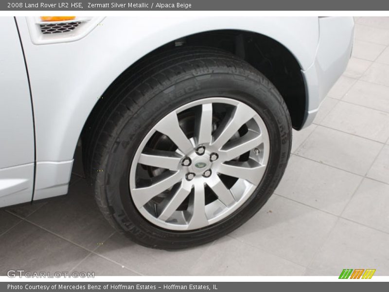 Zermatt Silver Metallic / Alpaca Beige 2008 Land Rover LR2 HSE