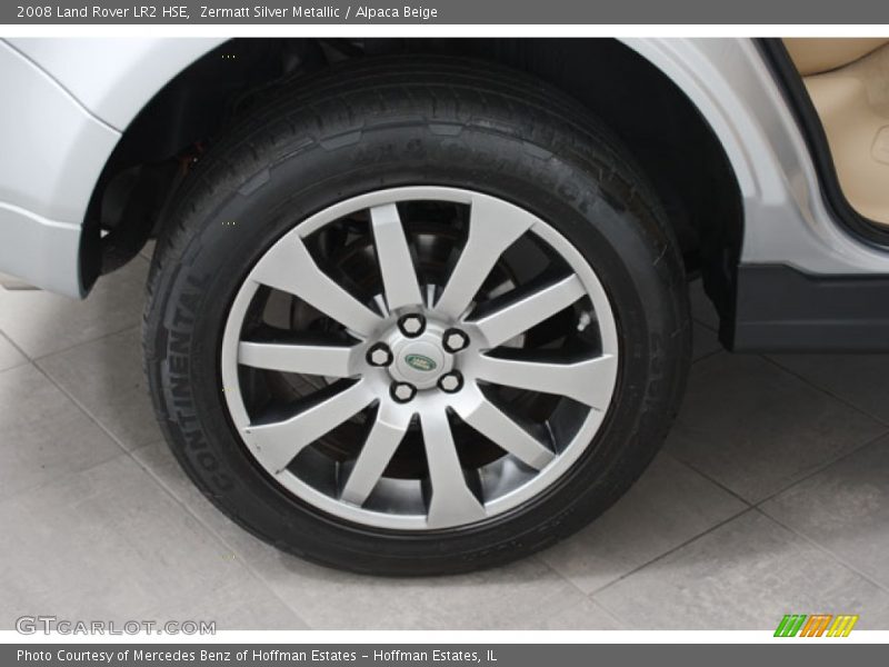 Zermatt Silver Metallic / Alpaca Beige 2008 Land Rover LR2 HSE