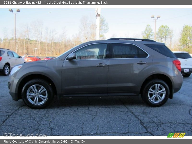 Mocha Steel Metallic / Light Titanium/Jet Black 2012 Chevrolet Equinox LT