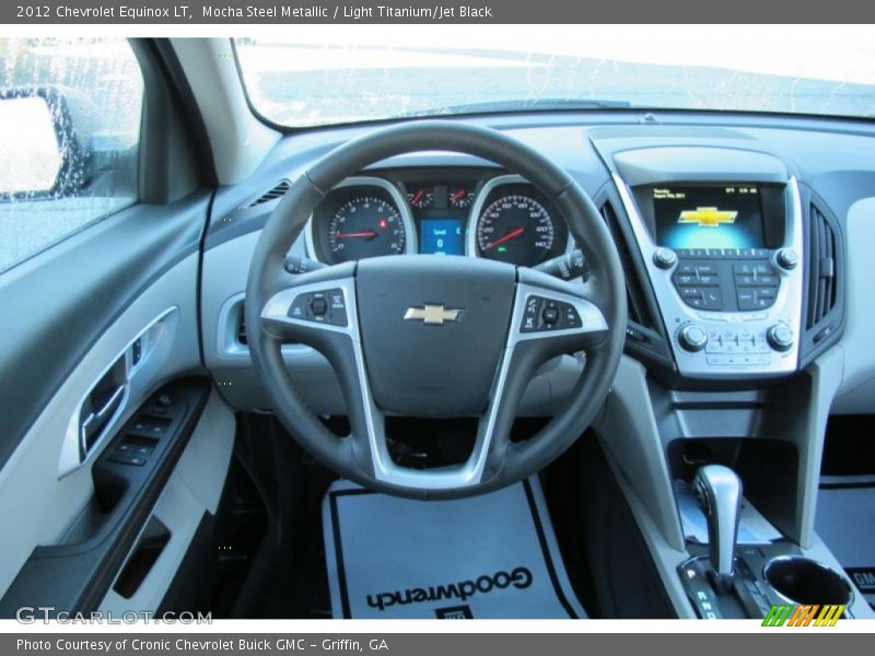 Mocha Steel Metallic / Light Titanium/Jet Black 2012 Chevrolet Equinox LT