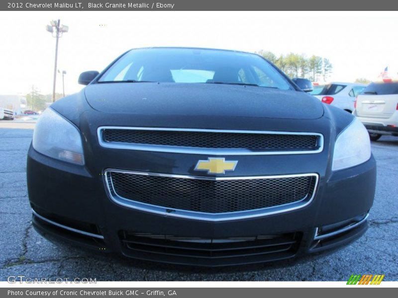 Black Granite Metallic / Ebony 2012 Chevrolet Malibu LT