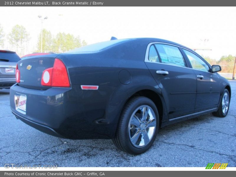 Black Granite Metallic / Ebony 2012 Chevrolet Malibu LT