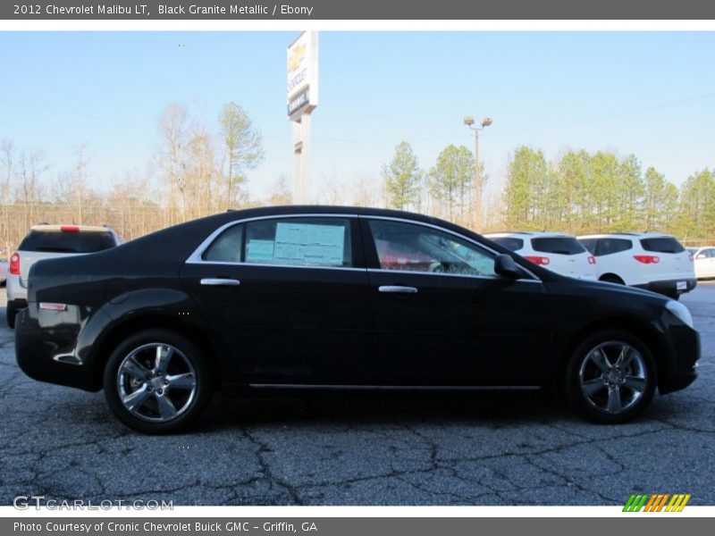 Black Granite Metallic / Ebony 2012 Chevrolet Malibu LT