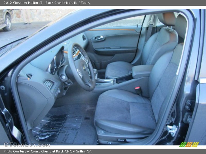 Black Granite Metallic / Ebony 2012 Chevrolet Malibu LT