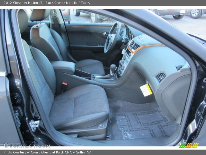 Black Granite Metallic / Ebony 2012 Chevrolet Malibu LT