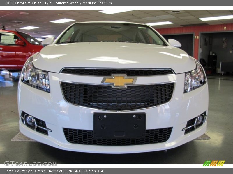 Summit White / Medium Titanium 2012 Chevrolet Cruze LT/RS
