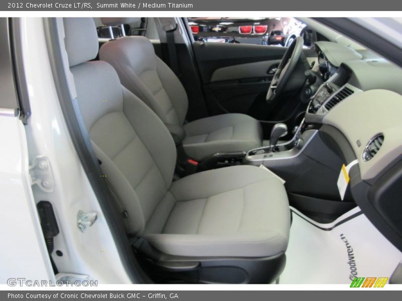 Summit White / Medium Titanium 2012 Chevrolet Cruze LT/RS