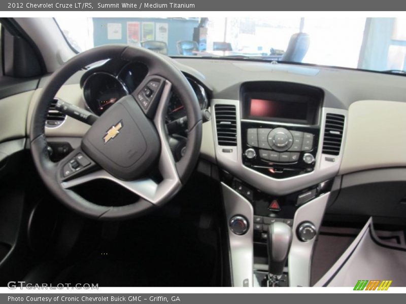 Summit White / Medium Titanium 2012 Chevrolet Cruze LT/RS