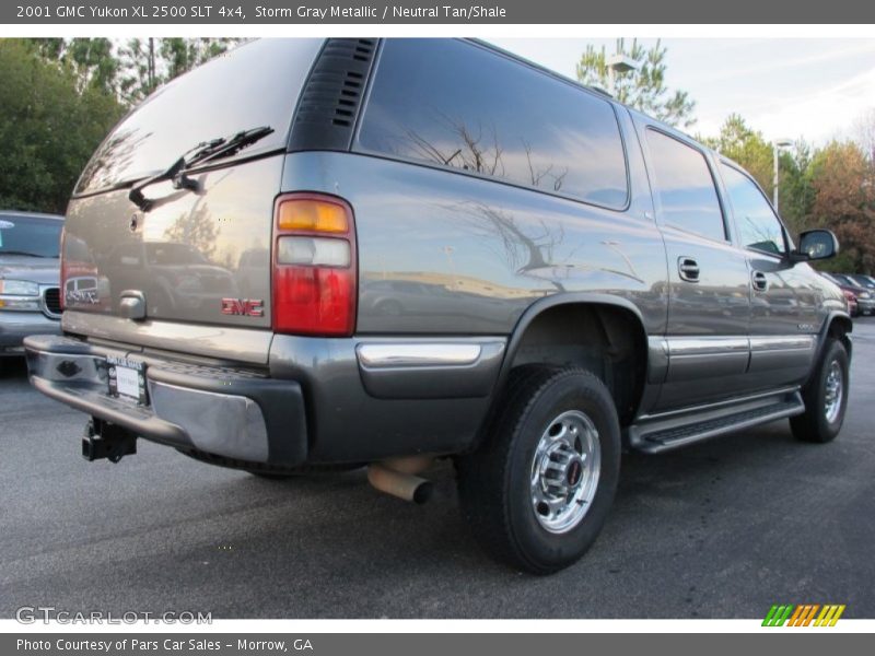 Storm Gray Metallic / Neutral Tan/Shale 2001 GMC Yukon XL 2500 SLT 4x4