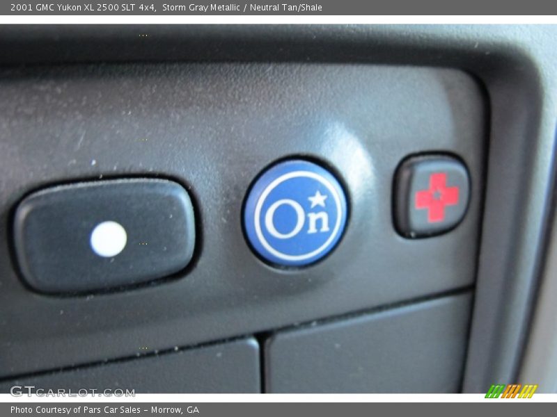 Storm Gray Metallic / Neutral Tan/Shale 2001 GMC Yukon XL 2500 SLT 4x4