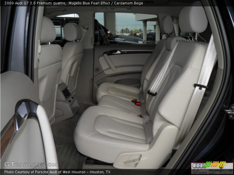 Mugello Blue Pearl Effect / Cardamom Beige 2009 Audi Q7 3.6 Premium quattro