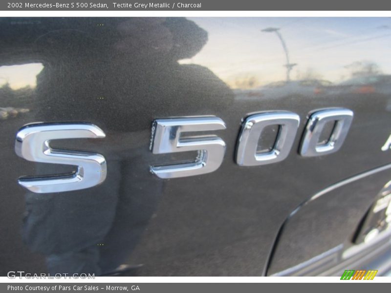 Tectite Grey Metallic / Charcoal 2002 Mercedes-Benz S 500 Sedan