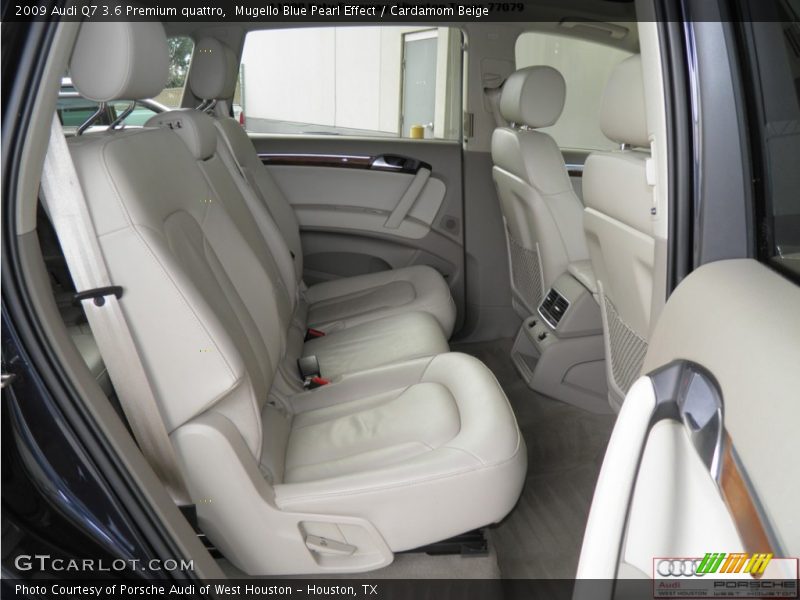 Mugello Blue Pearl Effect / Cardamom Beige 2009 Audi Q7 3.6 Premium quattro