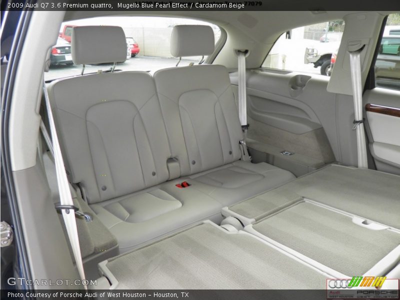 Mugello Blue Pearl Effect / Cardamom Beige 2009 Audi Q7 3.6 Premium quattro
