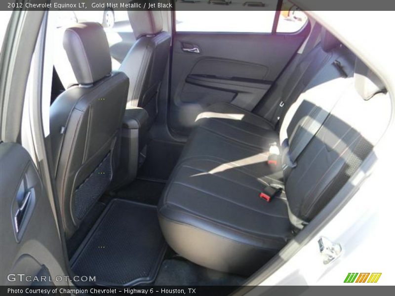 Gold Mist Metallic / Jet Black 2012 Chevrolet Equinox LT