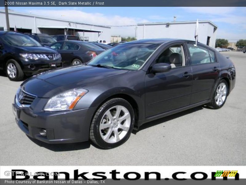Dark Slate Metallic / Frost 2008 Nissan Maxima 3.5 SE