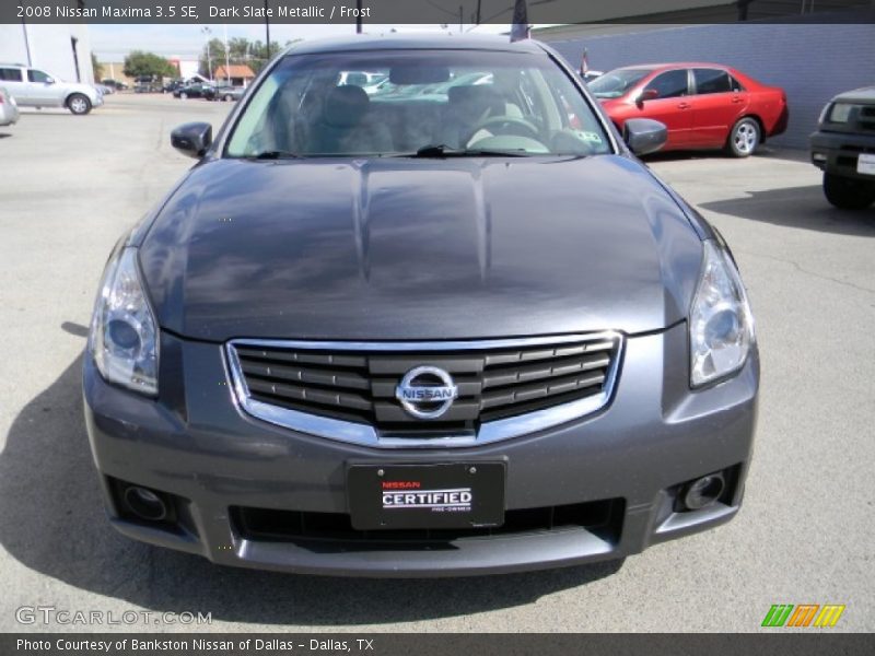 Dark Slate Metallic / Frost 2008 Nissan Maxima 3.5 SE