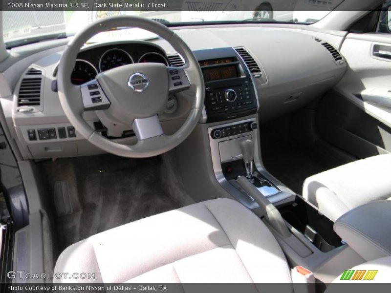 Dark Slate Metallic / Frost 2008 Nissan Maxima 3.5 SE