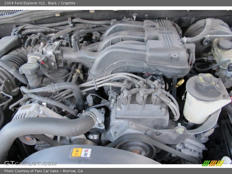Black / Graphite 2004 Ford Explorer XLS
