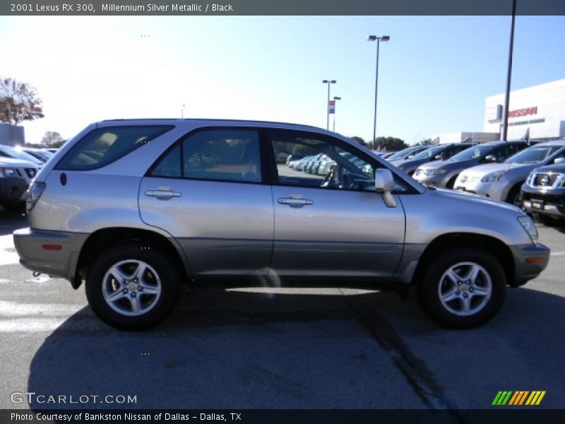 Millennium Silver Metallic / Black 2001 Lexus RX 300