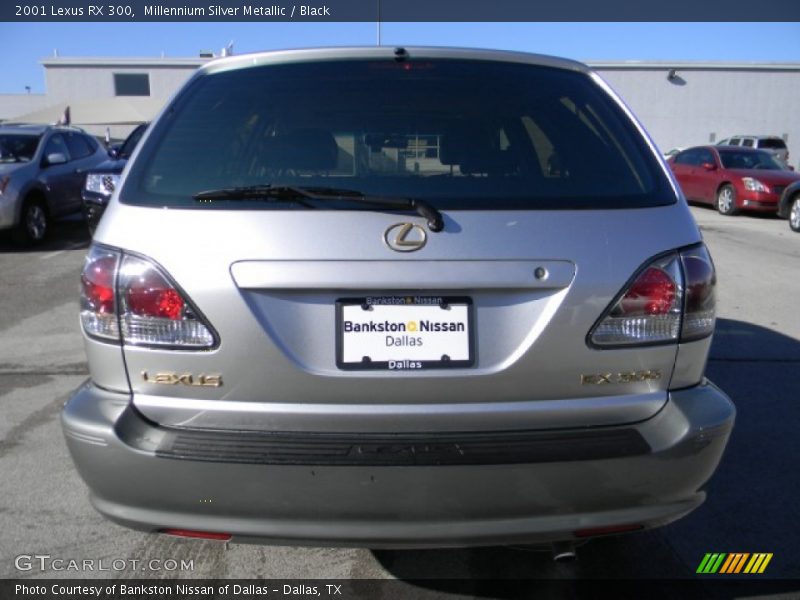 Millennium Silver Metallic / Black 2001 Lexus RX 300