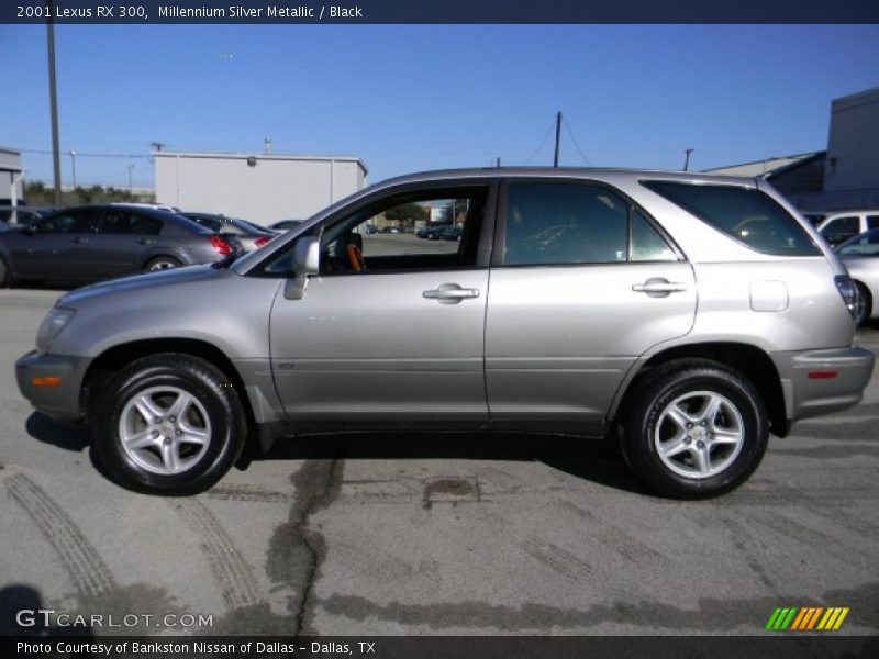 Millennium Silver Metallic / Black 2001 Lexus RX 300