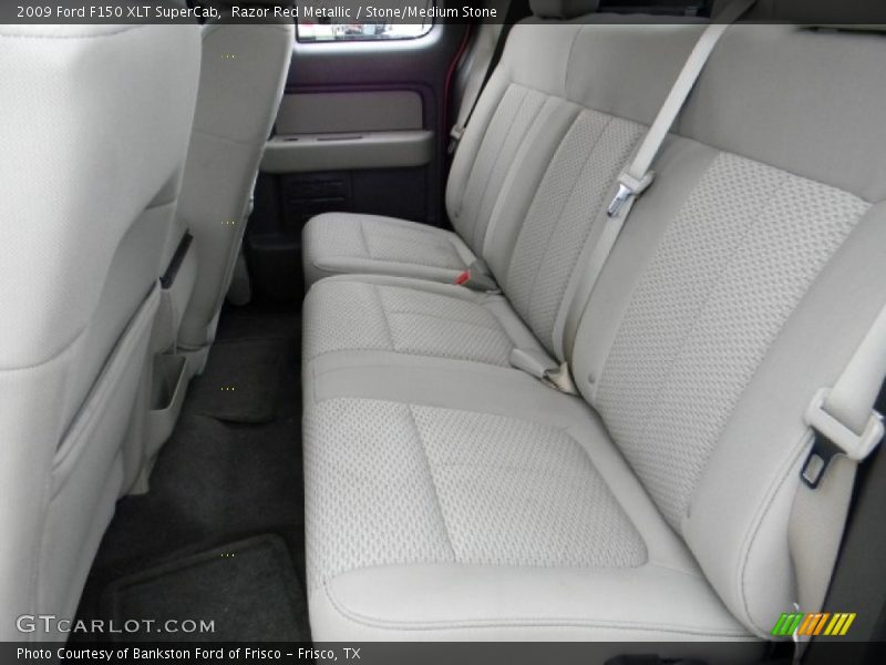 Razor Red Metallic / Stone/Medium Stone 2009 Ford F150 XLT SuperCab