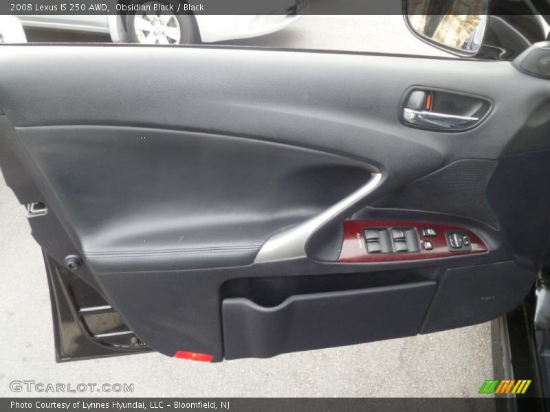 Obsidian Black / Black 2008 Lexus IS 250 AWD