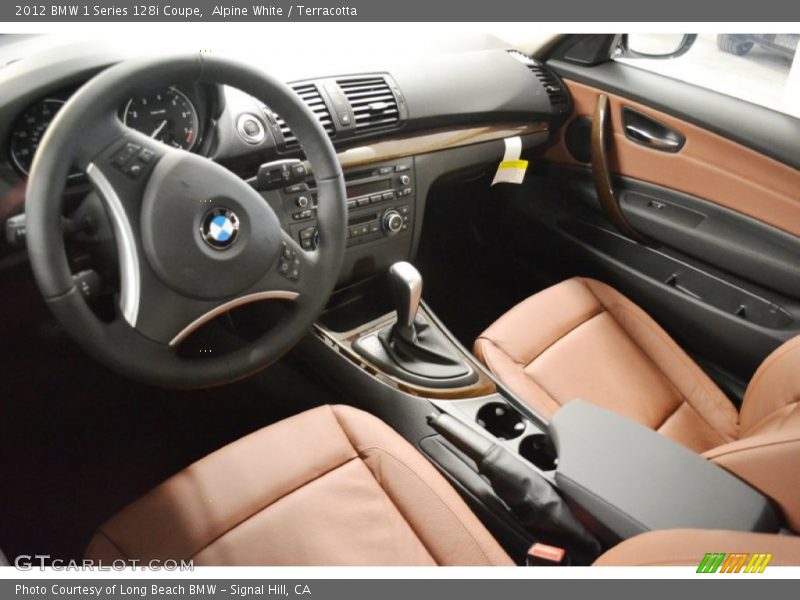 Terracotta Interior - 2012 1 Series 128i Coupe 