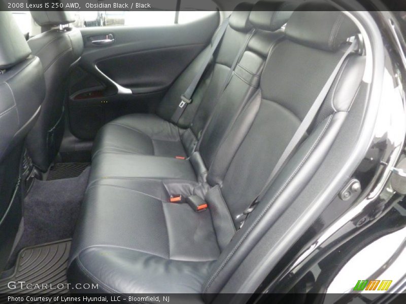 Obsidian Black / Black 2008 Lexus IS 250 AWD