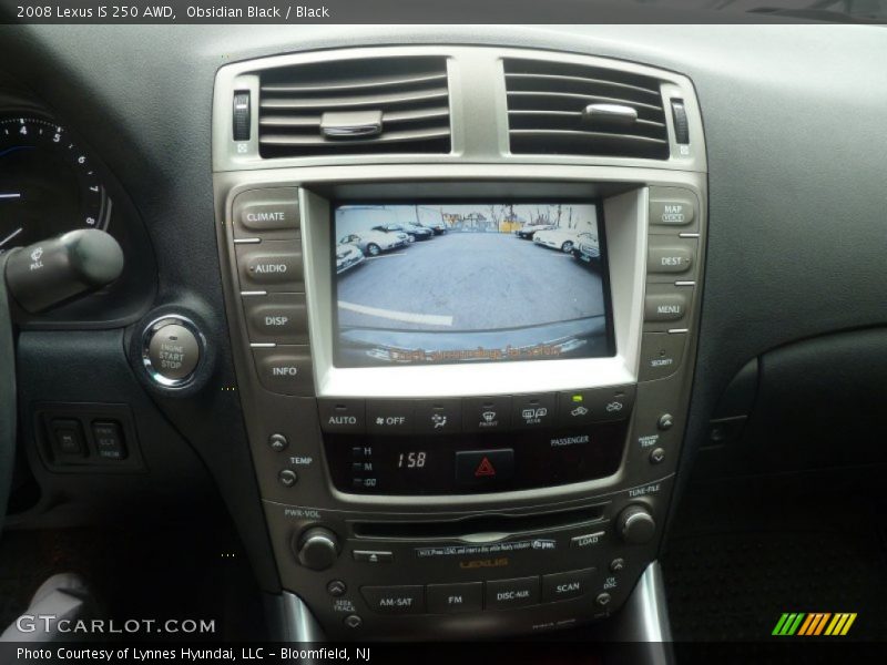 Obsidian Black / Black 2008 Lexus IS 250 AWD
