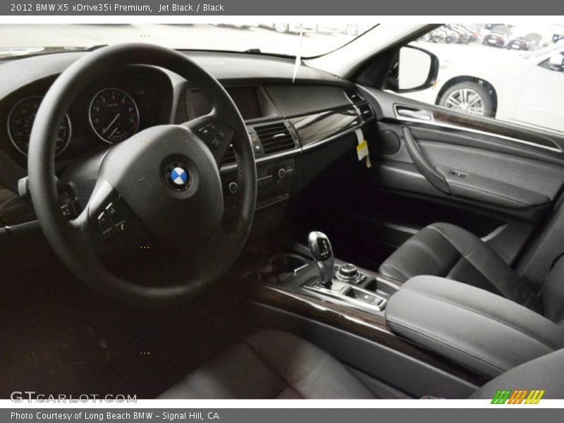 Jet Black / Black 2012 BMW X5 xDrive35i Premium