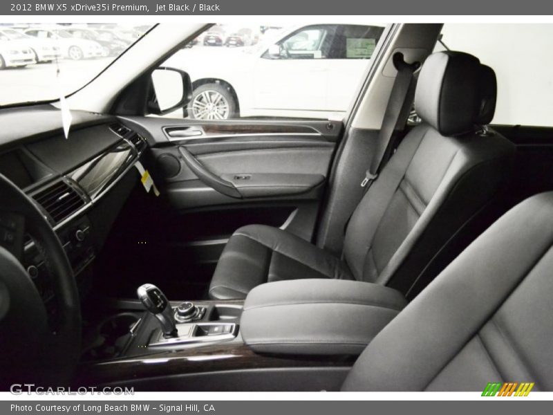 Jet Black / Black 2012 BMW X5 xDrive35i Premium