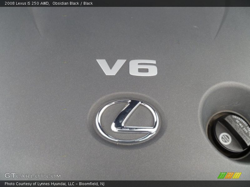 Obsidian Black / Black 2008 Lexus IS 250 AWD
