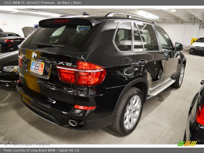 Jet Black / Black 2012 BMW X5 xDrive35i Premium