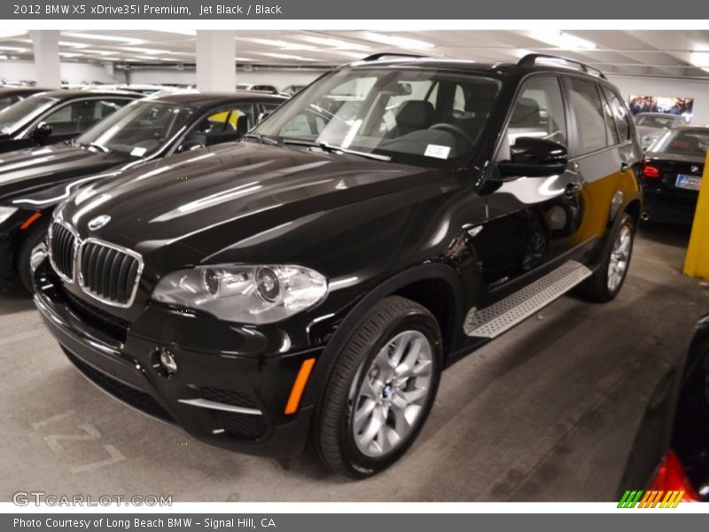 Jet Black / Black 2012 BMW X5 xDrive35i Premium