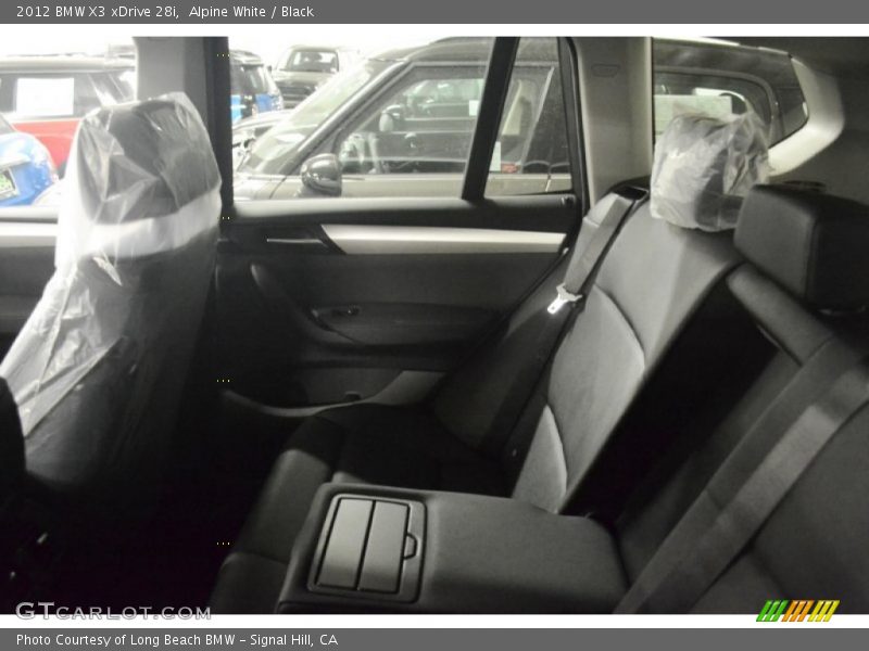 Alpine White / Black 2012 BMW X3 xDrive 28i